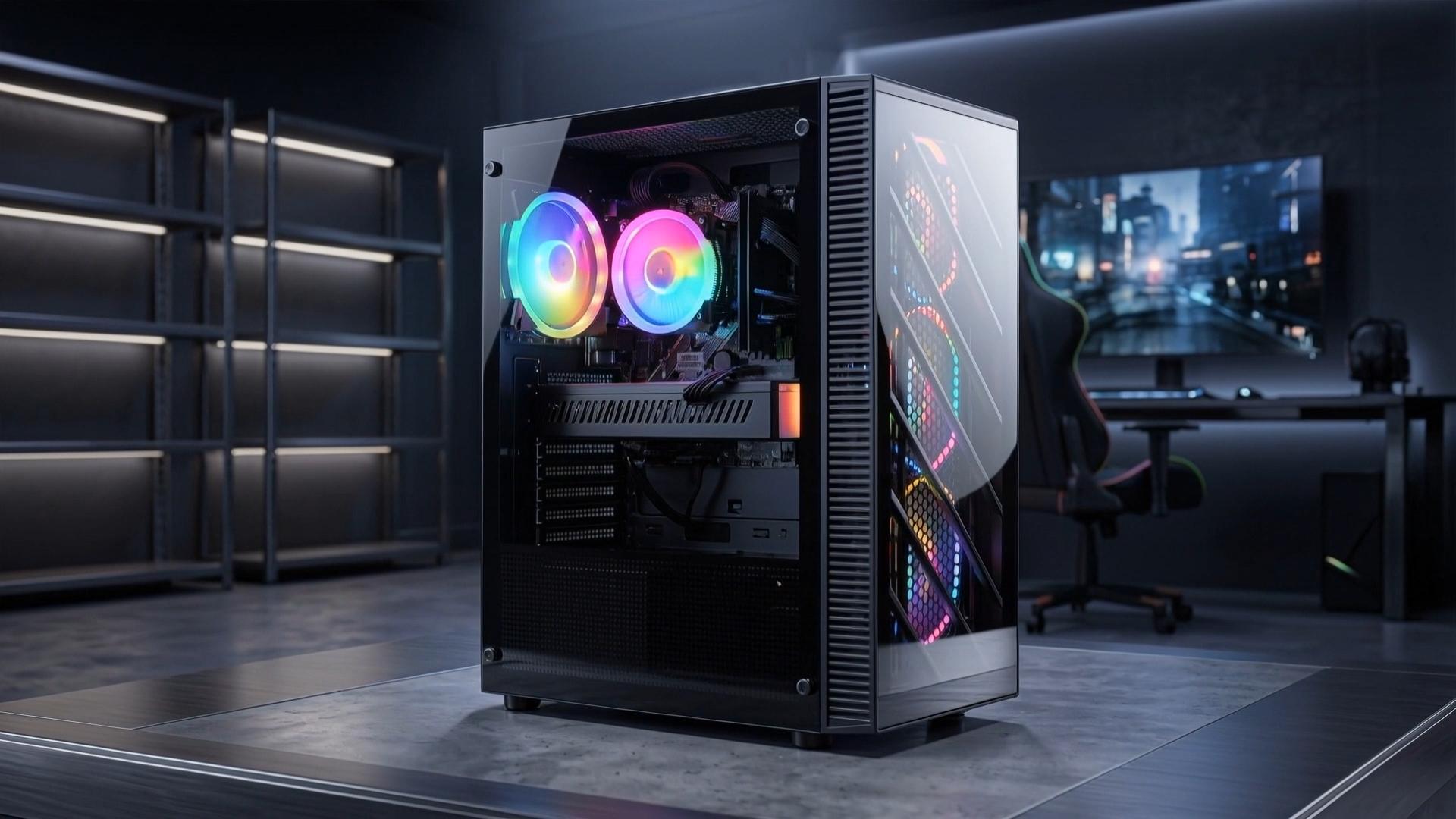 Amazon.com: STGAubron Gaming PC, Radeon RX 580 16G GDDR5, Intel